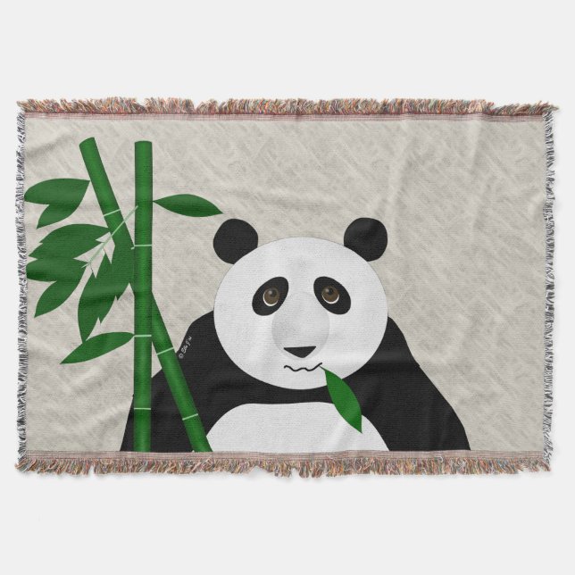 Manta Panda Throw Blanket (Anverso)
