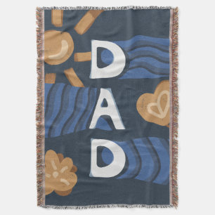 Manta Papá - Feliz Día del Padre Azul de la Marina