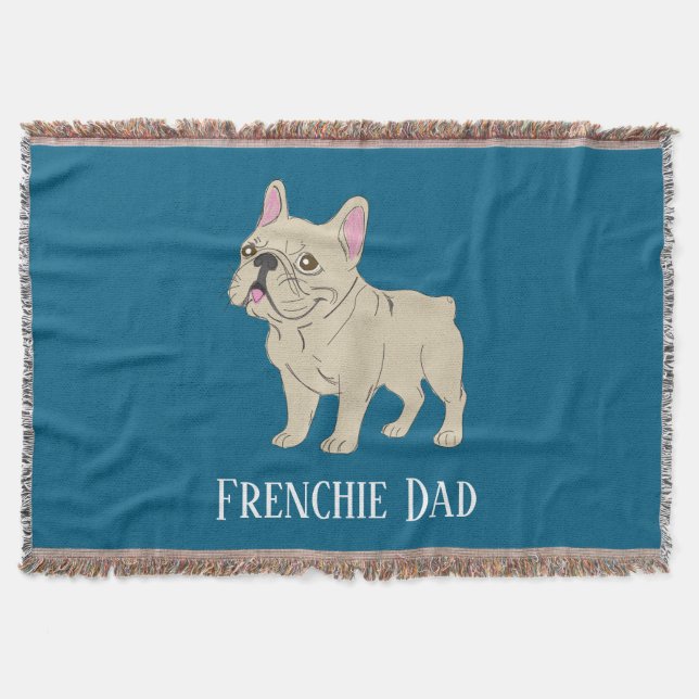 Manta Papá Frenchie (Anverso)
