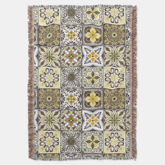 Manta Papel de fondo de escritorio contrastes/azulejos i (Frente vertical)