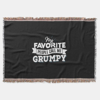 Manta Papi Regalo Mi Gente Favorita Me Llama Grumpy