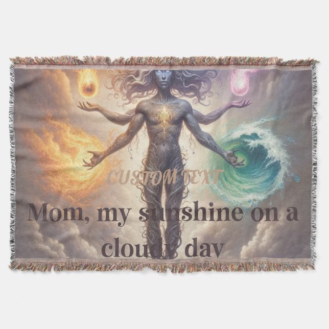 Manta Paquete de nombres personalizado personalizado per (Anverso)