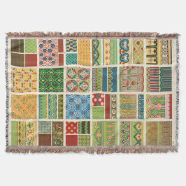 Manta Parche antiguo colorido