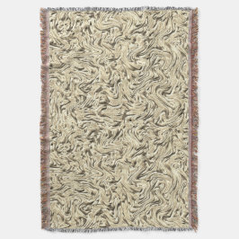 Manta Parece una textura de pared en tonos beige