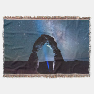 Manta Parque nacional Arches en la noche MOAB