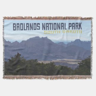 Manta Parque nacional de Badlands Cotton Throw