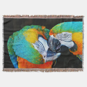 Manta Parrots - Mejores amigos