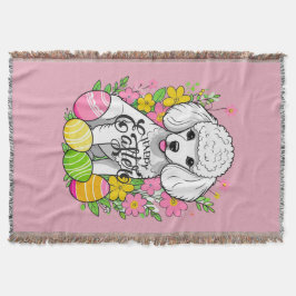 Manta Pascua con flores