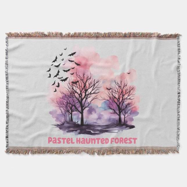 Manta Pastel Haunted Forest (Anverso)