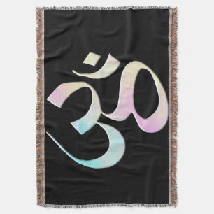 Manta Pastel Om