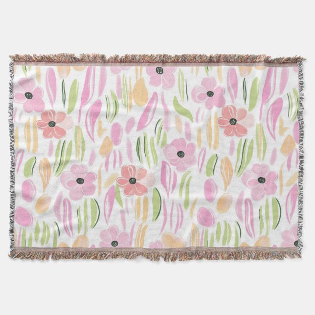 Manta Pastel Retro Floral (5) (Anverso)