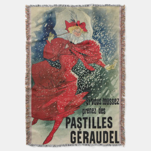 Manta Pastillas para la tos Geraudel Vintage Art Nouveau