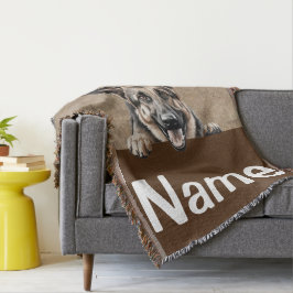 Manta Pastor alemán Mascota de Perro de cachorro