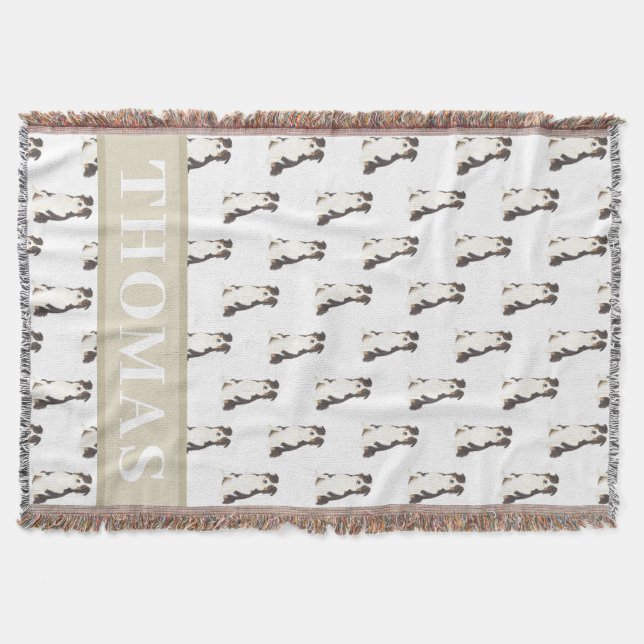 Manta Pastor australiano personalizado (Anverso)