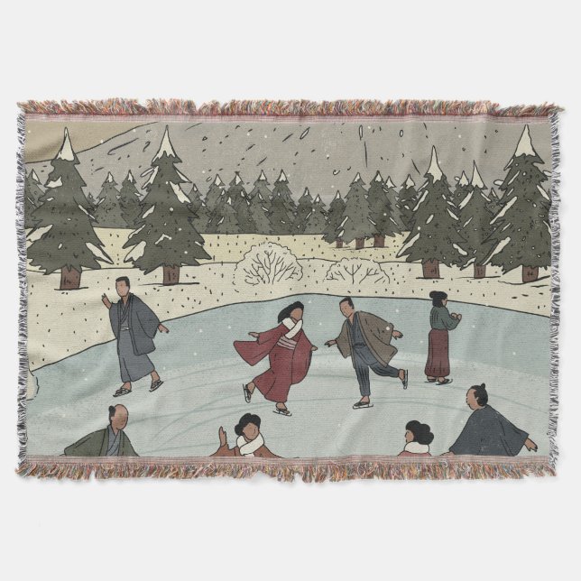 Manta Patinaje sobre hielo estacional (Anverso)