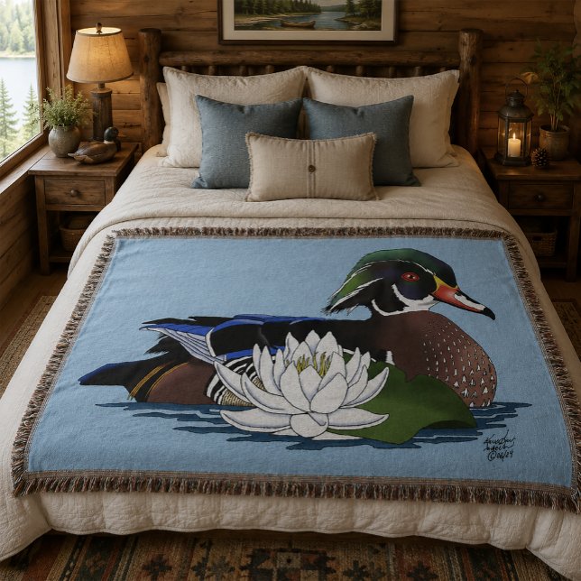 Manta Pato de Madera Nenúfar (Subido por el creador)