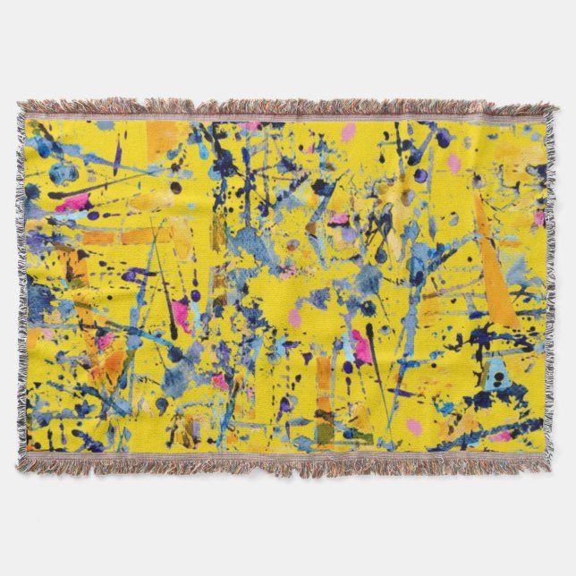 Manta Patrón abstracto (Anverso)