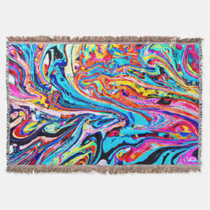 Manta Patrón abstracto colorido
