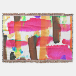 Manta Patrón abstracto dinámico en el arte