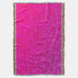 Manta Patrón abstracto rosa elegante y moderno