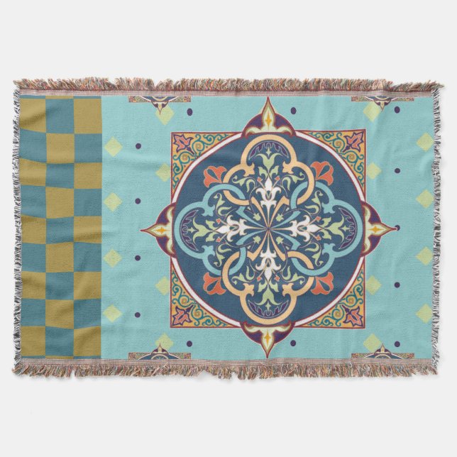 Manta Patrón árabe: abierto (Anverso)