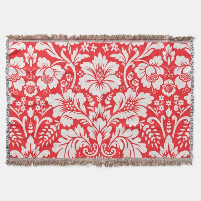 Manta Patrón Damask 6 (Anverso)