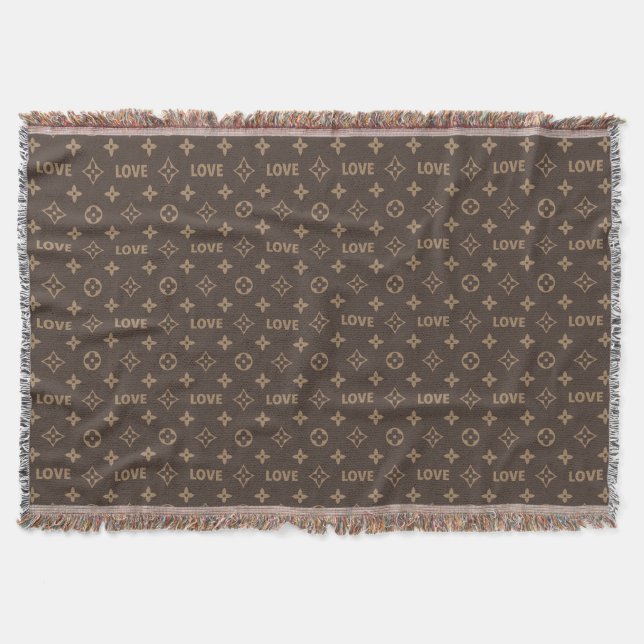 Manta Patrón de Amor Louis Vuitton (Anverso)