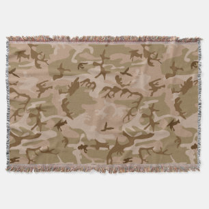Manta Patrón de camuflaje del desierto, patrón militar, 