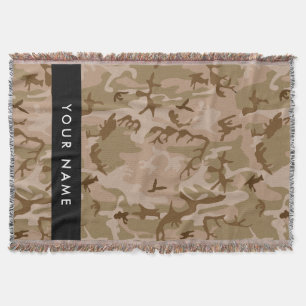 Manta Patrón de Camuflaje del Desierto, Tu nombre, Perso