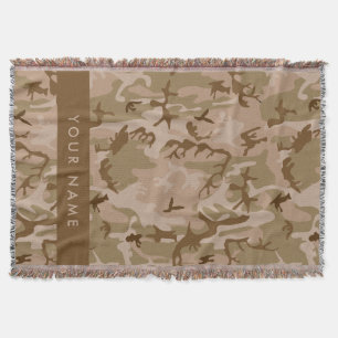 Manta Patrón de Camuflaje del Desierto, Tu nombre, Perso