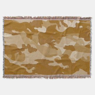 Manta Patrón de camuflaje moderno de tono terroso del de