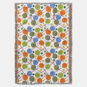 Manta Patrón de caramelos   Patrón de las lolias   lolli