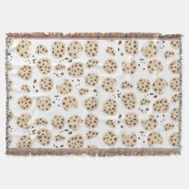 Manta Patrón de cookies de chocolate