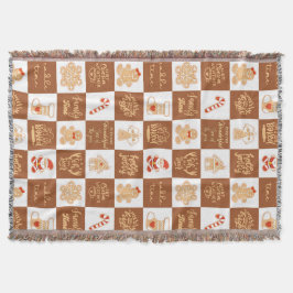 Manta Patrón de cookies de pan de jengibre