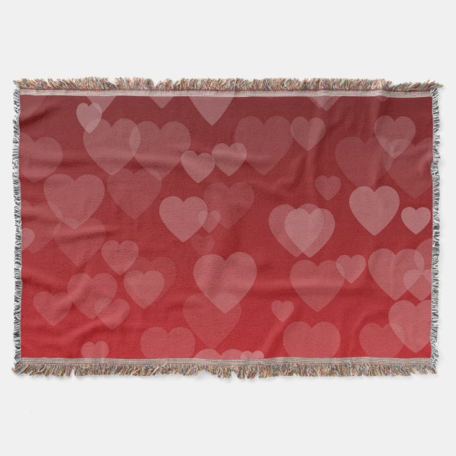 Manta Patrón de corazones 19 (Anverso)