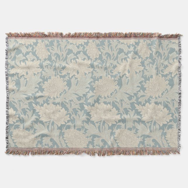 Manta Patrón de crisantemo de William Morris (Anverso)