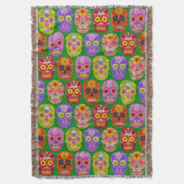 Manta Patrón de descompresión de flores 2018