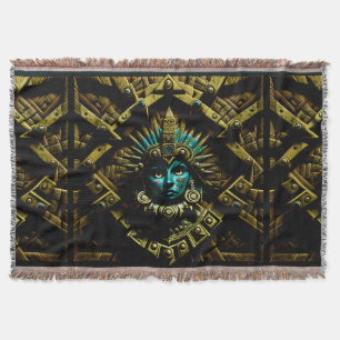 Manta Patrón de diseño dos de Azteca