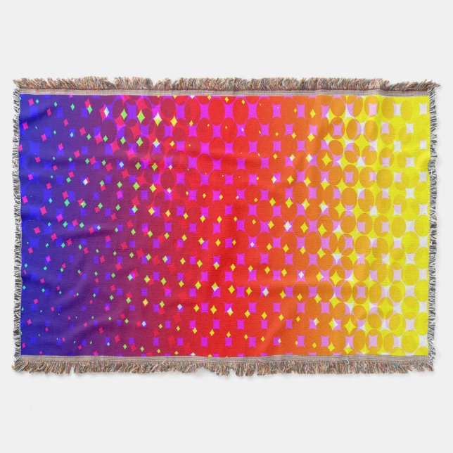 Manta Patrón de espuma arco iris (Anverso)