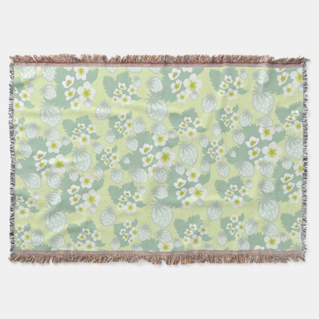 Manta Patrón de fresa (Anverso)