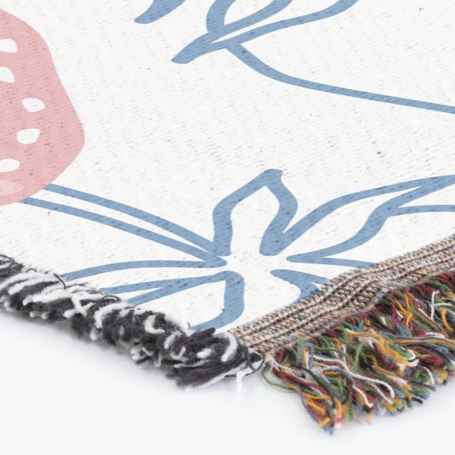 Manta ٍ patrón de fresa (Esquina)