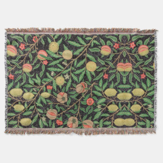 Manta Patrón de fruta William Morris Vintage