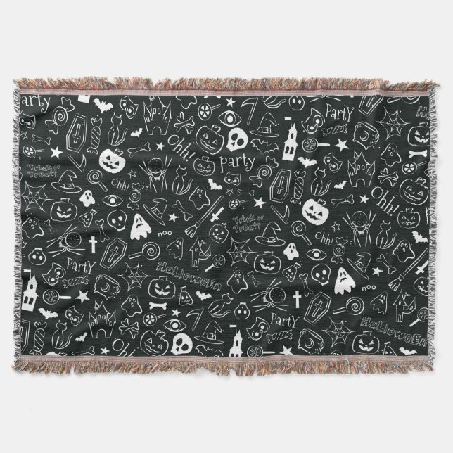 Manta Patrón de Halloween 1 (Anverso)