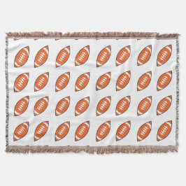 Manta Patrón de ilustracion de fútbol americano