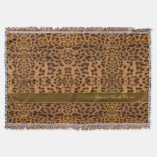 Manta Patrón de Jaguar de chita y Stiletto