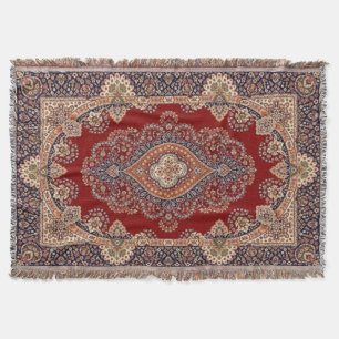 Manta Patrón de Mandala ornamental de estilo persa vinta