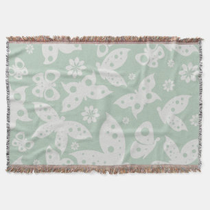 Manta Patrón de mariposas