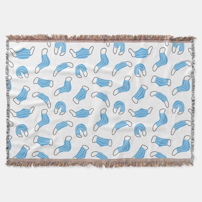 Manta Patrón de máscara médica