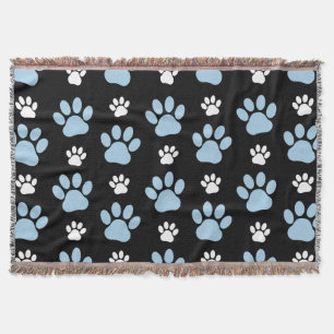 Manta Patrón De Patas, Patas Azules, Patas De Perro, Pat