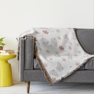 Manta Patrón de patinaje sobre hielo Rubor Gold Skates